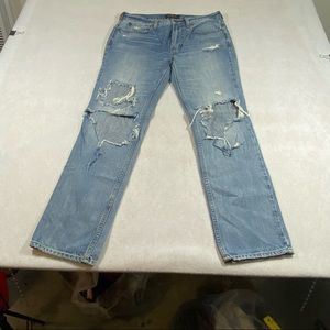 Pacsun Jeans Slim Straight Fit 30x30 Ripped Jeans light wash distressed pants